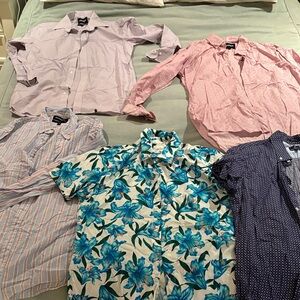 Lot of Bonobos shirts, size L